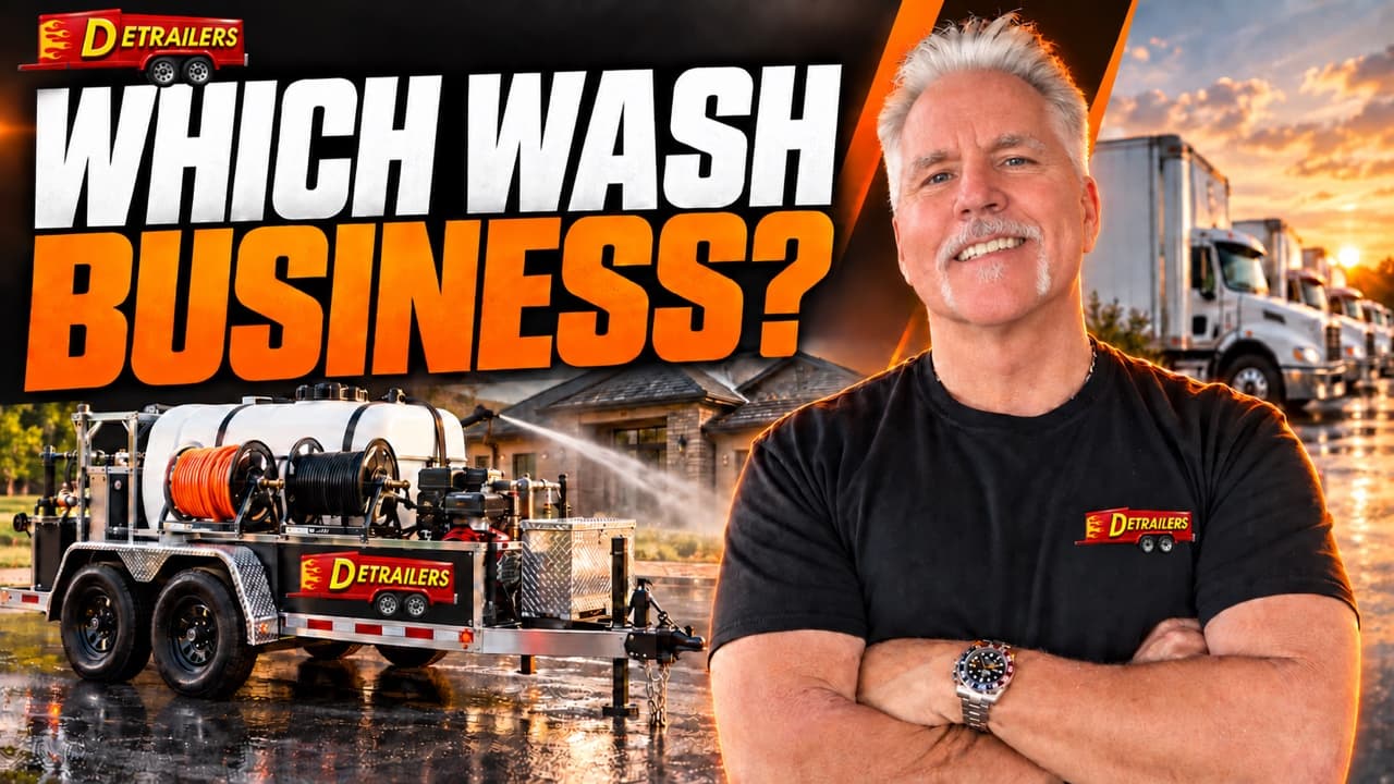 Which Wash Business Should You Start? 4 Things to Consider