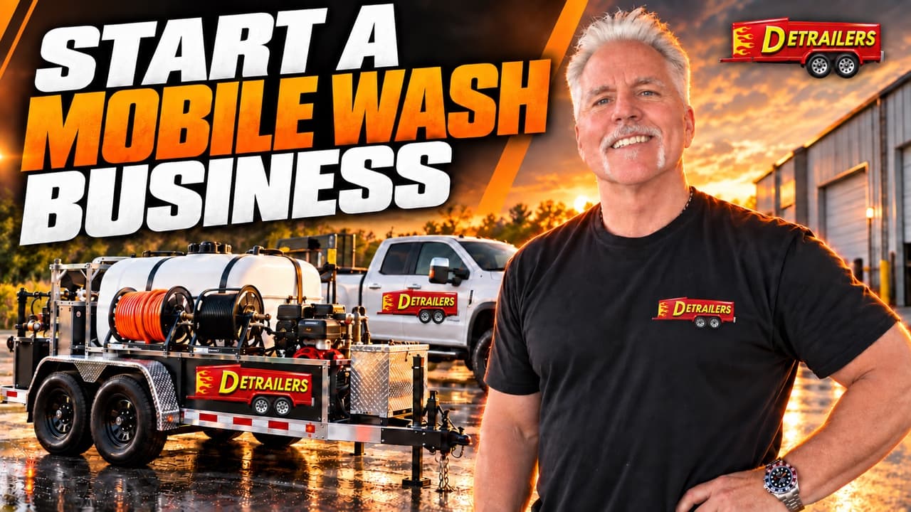 Start a Mobile Wash Business: What You Need #Shorts