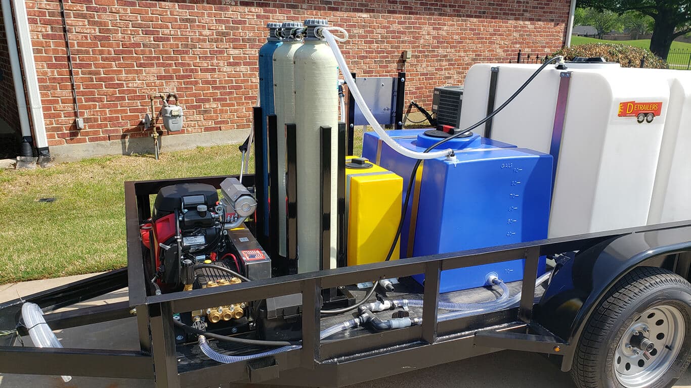 Soft Wash Trailer Mount — DETRAILERS soft wash system (photo 6)