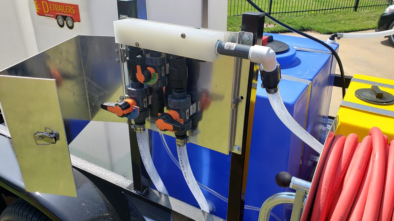 Soft Wash Trailer Mount — DETRAILERS soft wash system (photo 7)