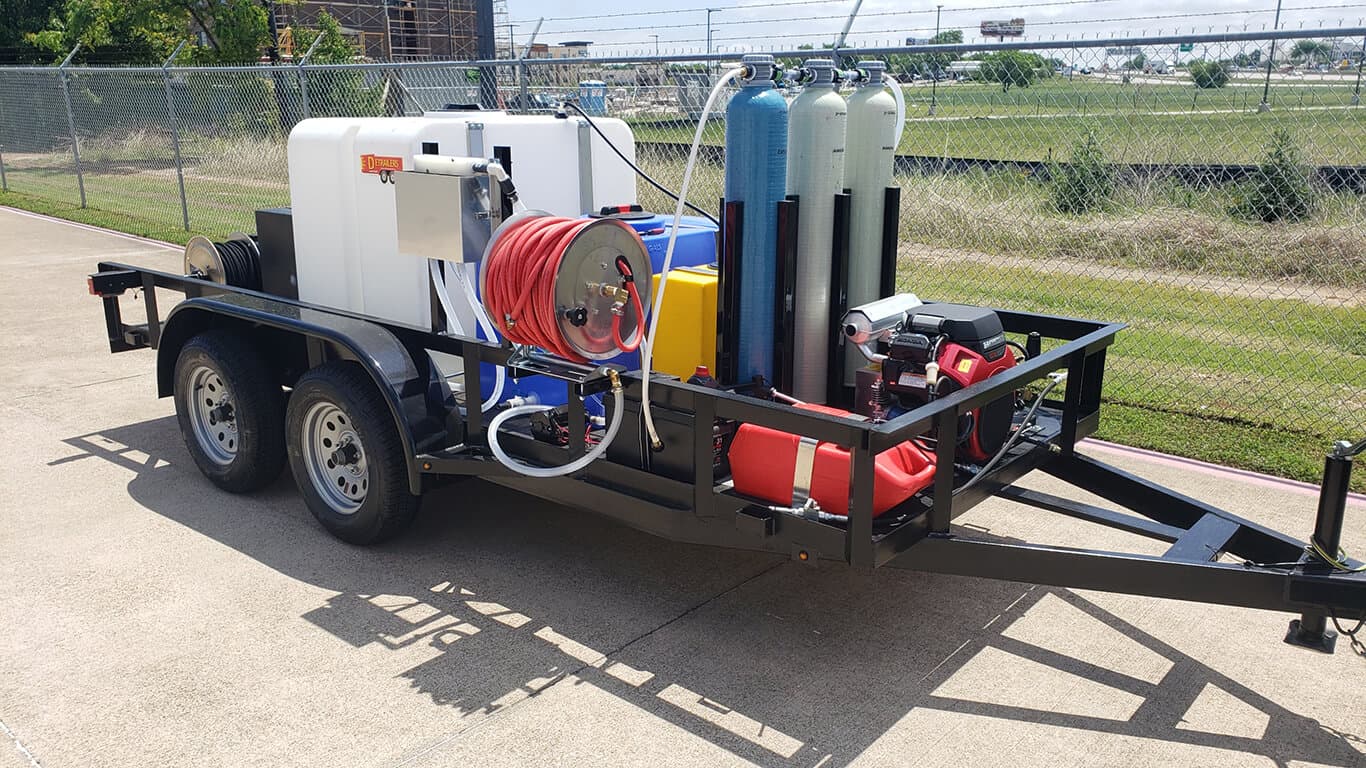 Soft Wash Trailer Mount — DETRAILERS soft wash system (photo 8)