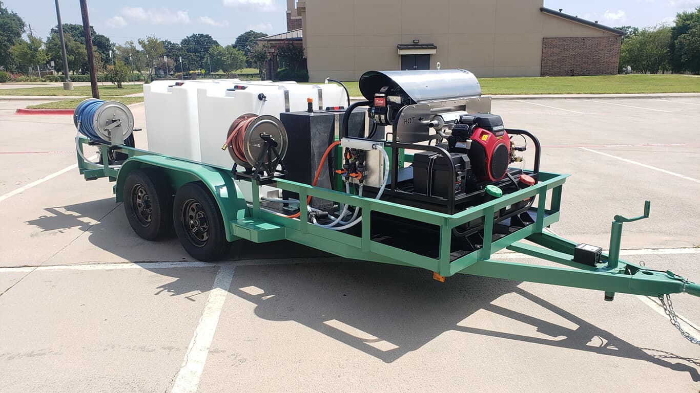 Soft Wash Trailer Mount — DETRAILERS soft wash system (photo 14)